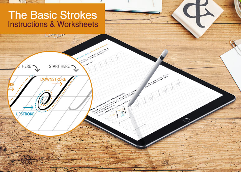 Copperplate Basic Strokes