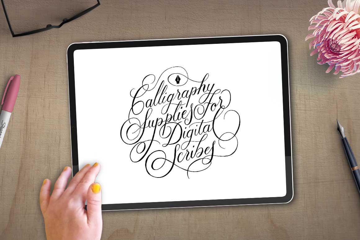 iPad Calligraphy in Procreate