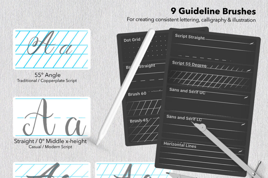 Essentials for Calligraphy in Procreate iPad Calligraphy
