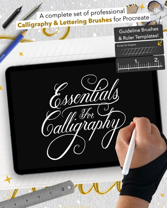 Essentials for Calligraphy in Procreate