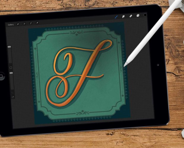 Procreate Tutorial : Create Beautiful Frames with Stamp Brushes