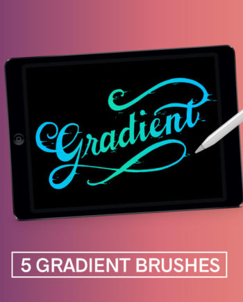 Free Gradient Brushes for Procreate