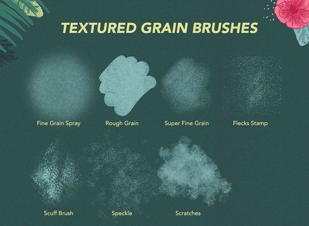 Texture Toolkit Brushes for Procreate - Textured Grain Brushes