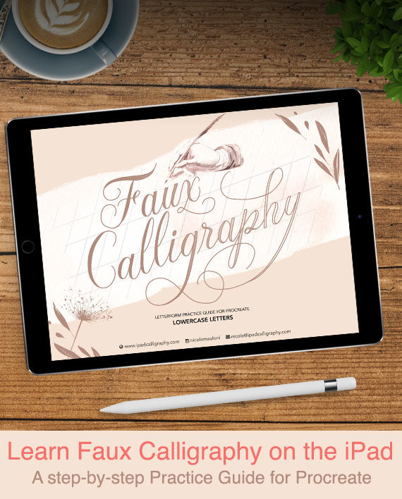 Learn Faux Calligraphy in Procreate