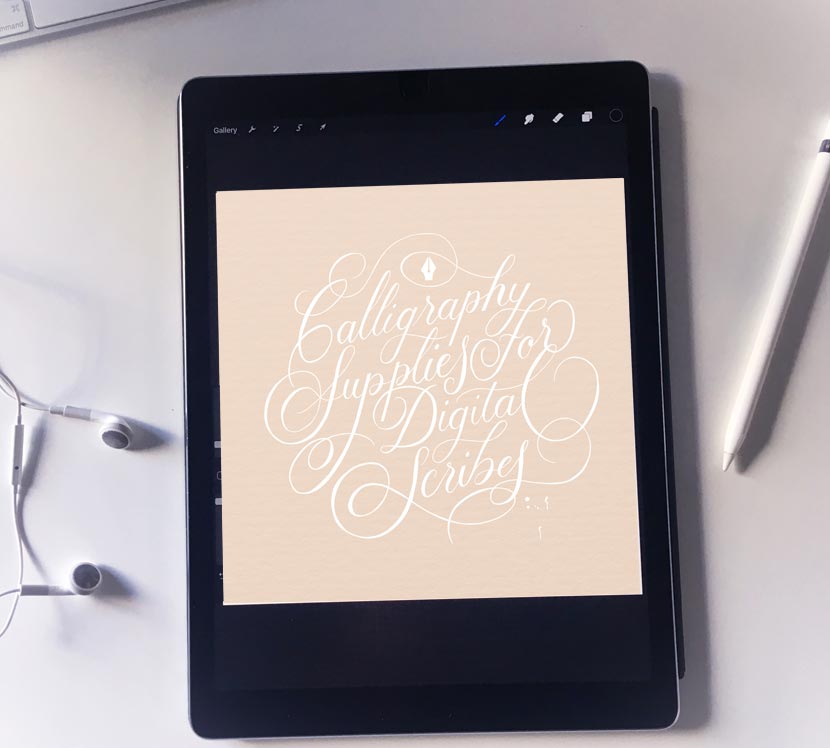 Calligraphy Supplies for Digital Scribes