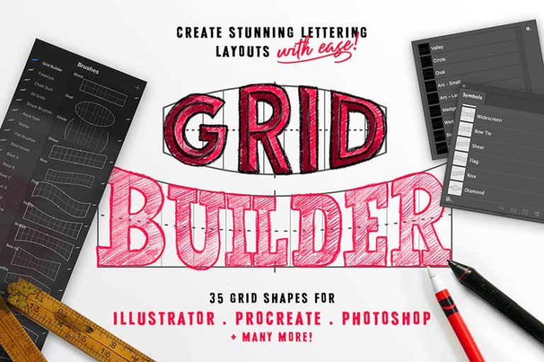 procreate free grid builder