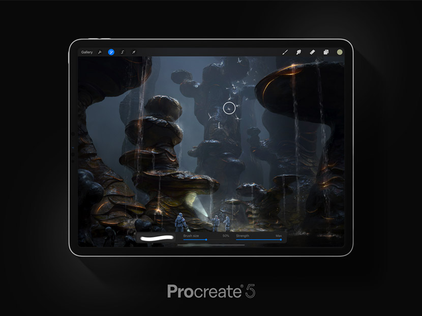 Procreate 5 Clone Tool