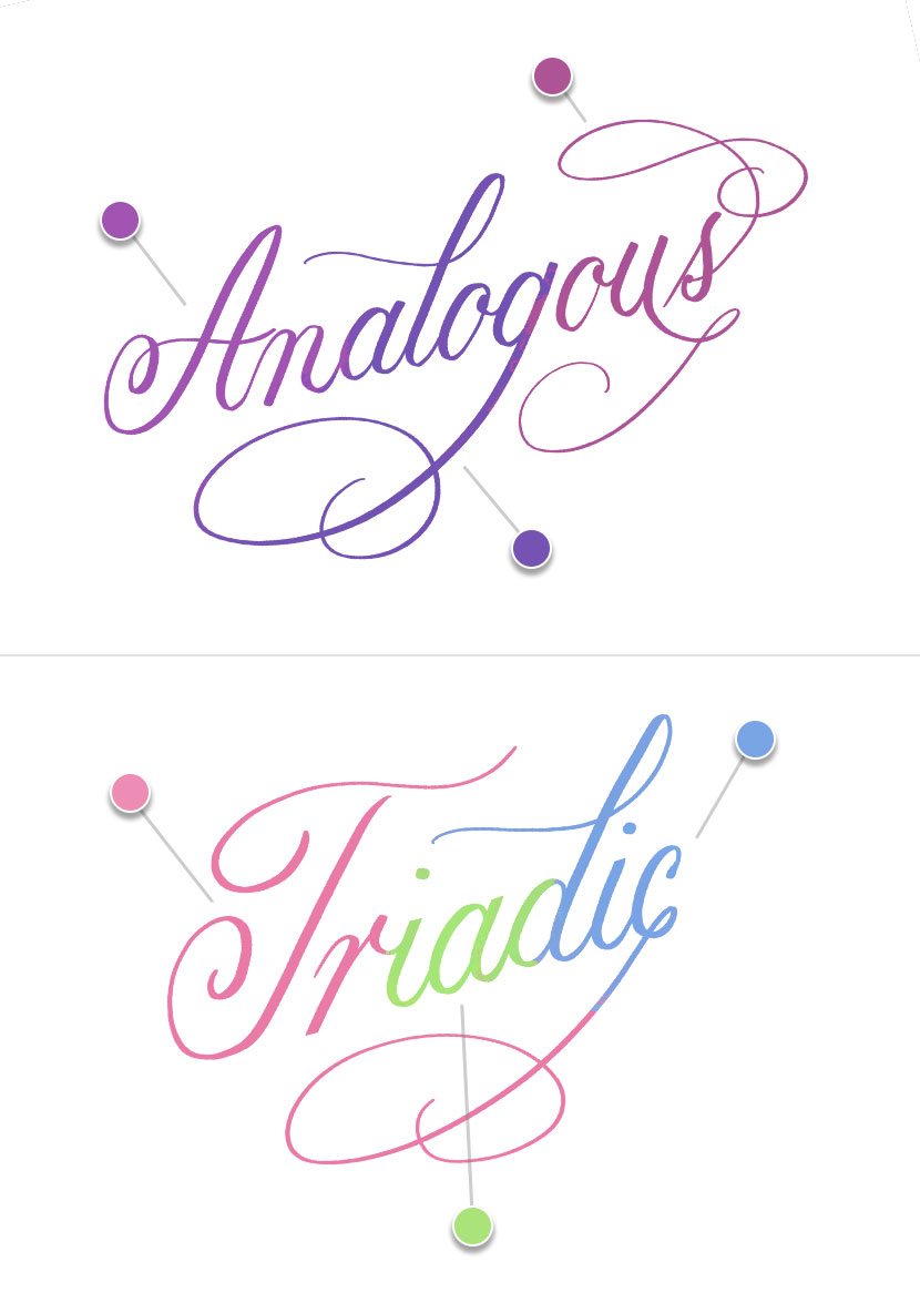 Color Harmony Procreate 5 - Analogous & Triadic