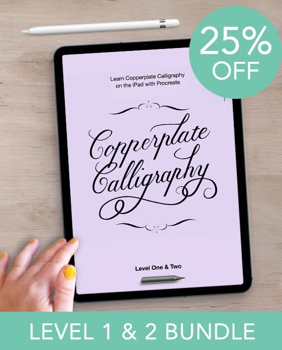 Copperplate Calligraphy with Procreate - Bundle