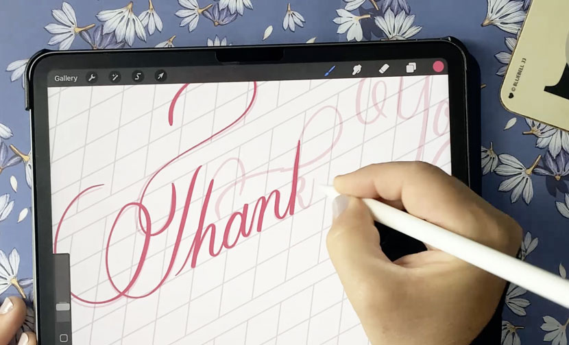 Fix Procreate Lettering