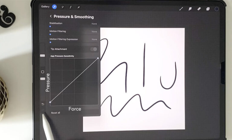No More Shaky Strokes in Procreate [2023] - iPad Calligraphy