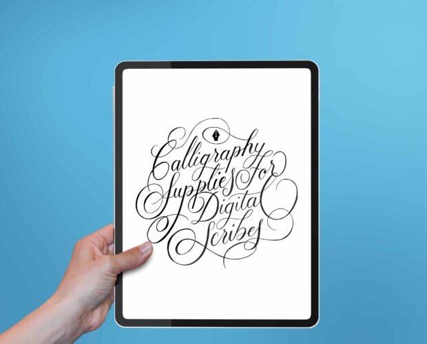 Master List Free iPad Calligraphy and Procreate Worksheets