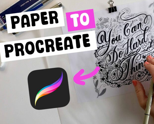 Digitize Hand-Drawn Art with Procreate