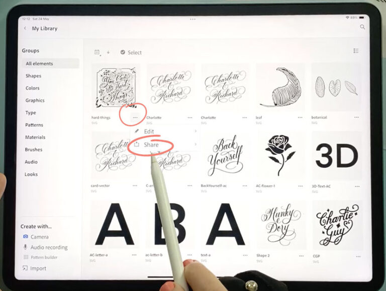 Convert Procreate Art To Vector Free Auto Trace Method Ipad